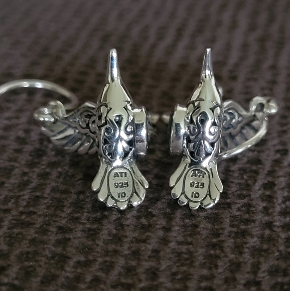 Annika Witt Silver🤍 Hummingbird🪶 Earrings - Picture 7 of 16